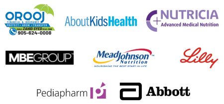 Logos of Paediatric Pearls Conference 2019 Sponsors