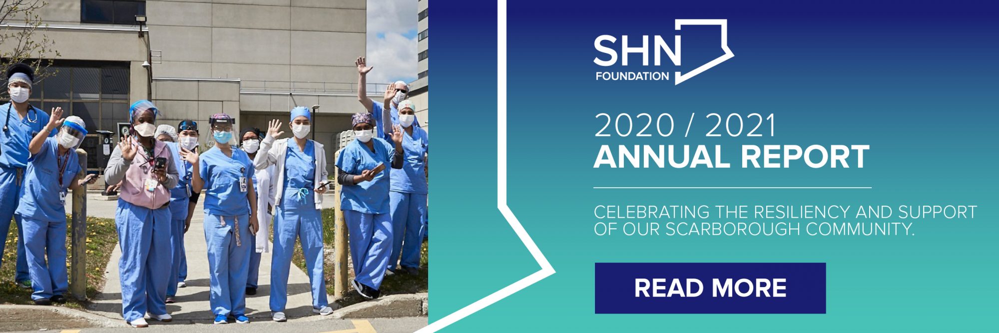 SHN 2020/2021 Annual Report: Celebrating the resiliency and support of our Scarborough community.